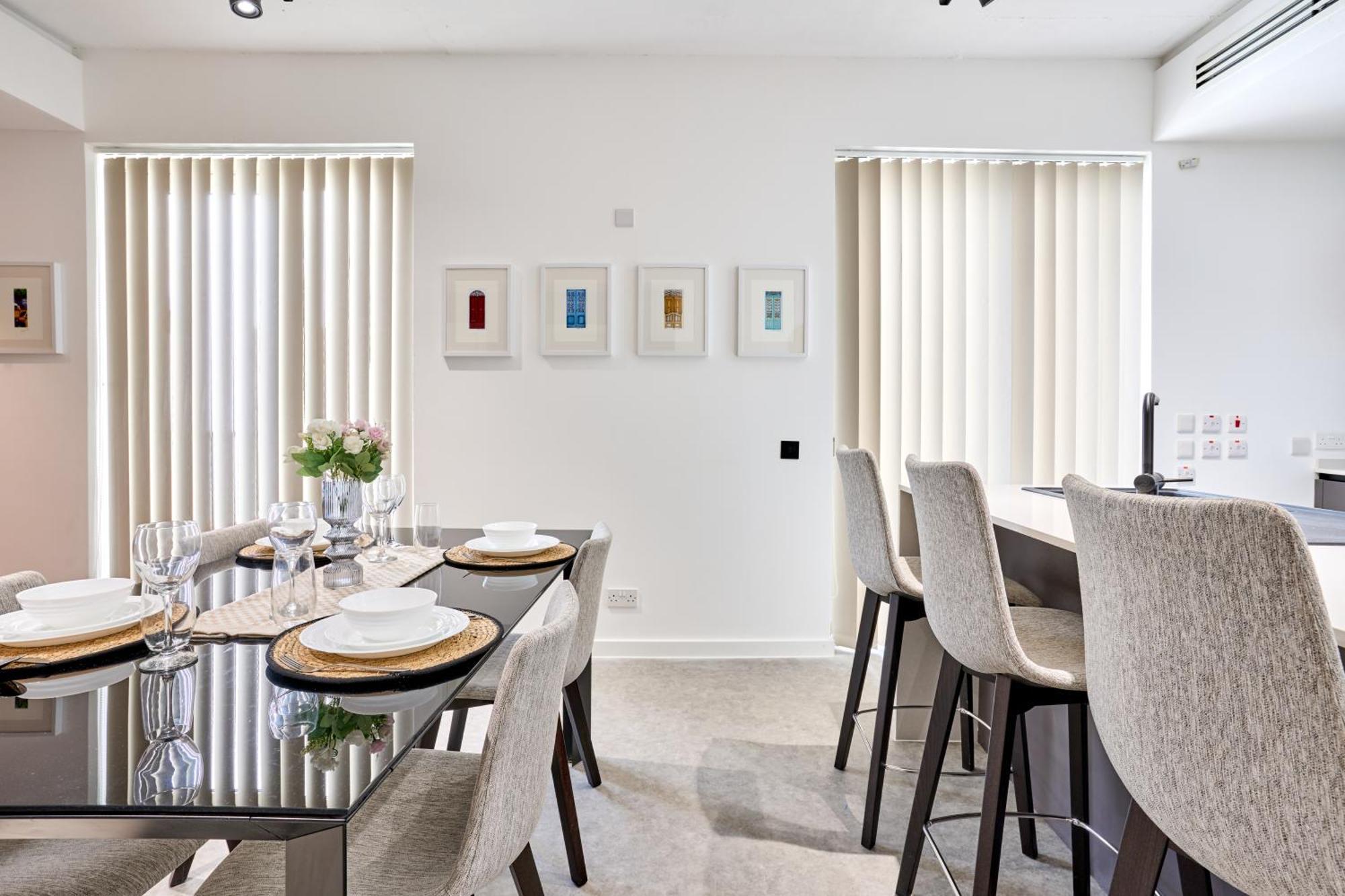 Stylish Apartment In Tigne Point Sliema Exteriör bild